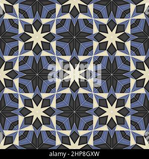 Islamisches geometrisches Muster 12 Stock Vektor