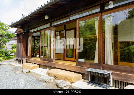 Kyoto, MAI 2 2011 - Sonnenansicht des Seizan Sodo Stockfoto