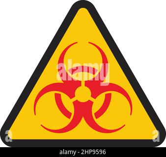 Symbol Für Biohazard Stock Vektor