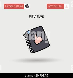 Überprüft das einfache Vektorsymbol. Stock Vektor