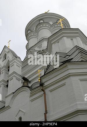 Kirche der Enthauptung des heiligen Johannes des Täufers in Diakovo, erbaut im 16th. Jahrhundert, Teil des Kolomenskoje Komplexes, Moskau, Russland Stockfoto