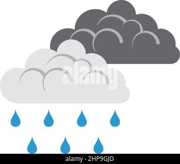Regen Symbol Stock Vektor