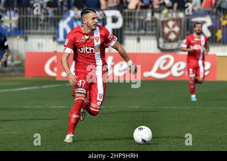 Dany Dany Mota Carvalho (Monza) während des Spiels AC Monza gegen AC Pisa, Italien, im Februar 19 2022 Stockfoto