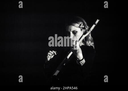 Wolf Alice - Barrowland Glasgow 16th. Februar 2022 Stockfoto