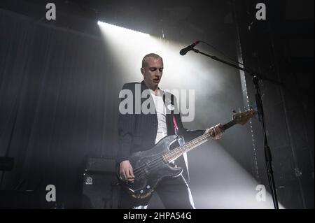 Wolf Alice - Barrowland Glasgow 16th. Februar 2022 Stockfoto