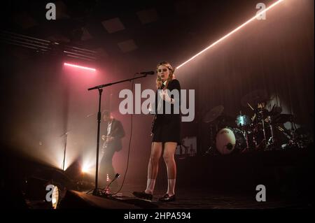 Wolf Alice - Barrowland Glasgow 16th. Februar 2022 Stockfoto