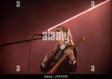 Wolf Alice - Barrowland Glasgow 16th. Februar 2022 Stockfoto