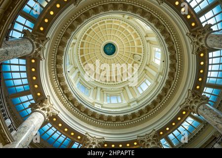 Die Kuppel im State Capitol Gebäude in Boise, Idaho, USA Stockfoto