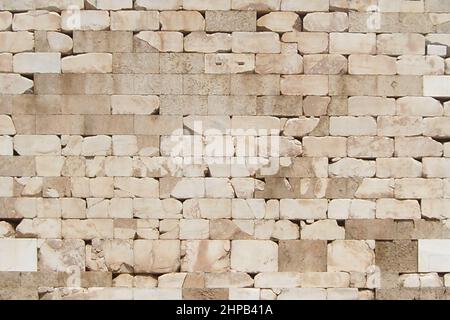 Antike Mauerwerk Hintergrund Bayern Deutschland Stockfoto