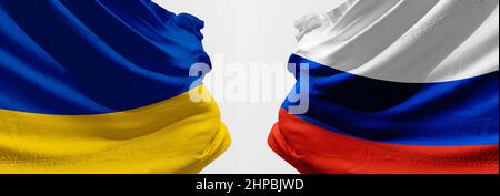 ukraine russland Konflikt 2021 Eskalation Stockfoto