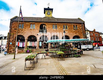 Market Square in Ross on Wye Stockfoto