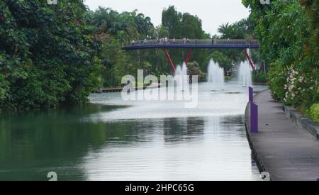 Singapur schöne Landschaften Stockfoto