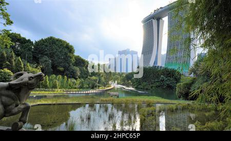 Singapur schöne Landschaften Stockfoto