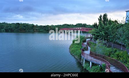 Singapur schöne Landschaften Stockfoto