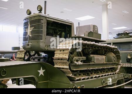 MM Park, Militärfahrzeugmuseum, La Wantzenau, Straßburg, Frankreich Stockfoto