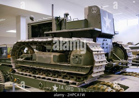 MM Park, Militärfahrzeugmuseum, La Wantzenau, Straßburg, Frankreich Stockfoto