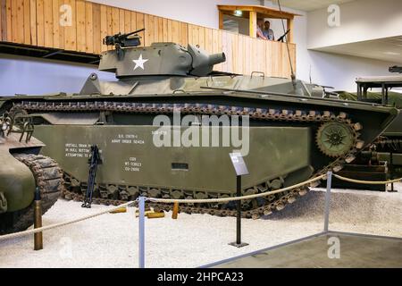 MM Park, Militärfahrzeugmuseum, La Wantzenau, Straßburg, Frankreich Stockfoto
