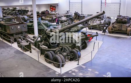 MM Park, Militärfahrzeugmuseum, La Wantzenau, Straßburg, Frankreich Stockfoto
