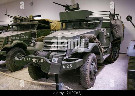 MM Park, Militärfahrzeugmuseum, La Wantzenau, Straßburg, Frankreich Stockfoto