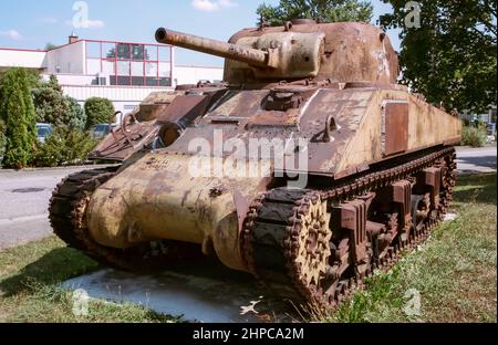 MM Park, Militärfahrzeugmuseum, La Wantzenau, Straßburg, Frankreich Stockfoto