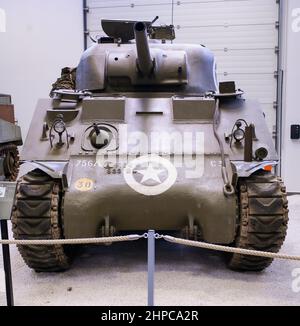 MM Park, Militärfahrzeugmuseum, La Wantzenau, Straßburg, Frankreich Stockfoto