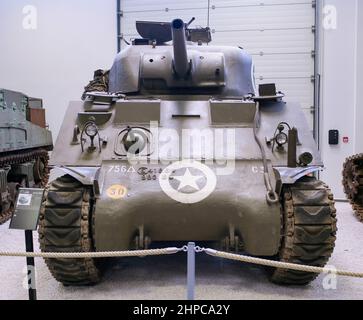 MM Park, Militärfahrzeugmuseum, La Wantzenau, Straßburg, Frankreich Stockfoto