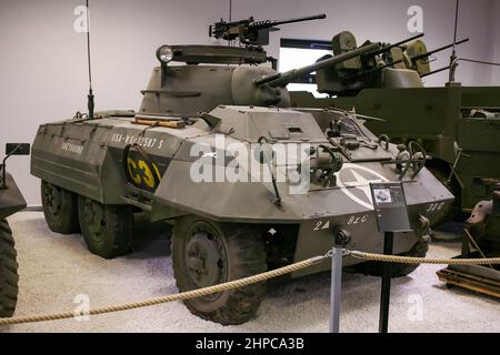 MM Park, Militärfahrzeugmuseum, La Wantzenau, Straßburg, Frankreich Stockfoto