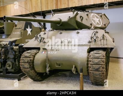 MM Park, Militärfahrzeugmuseum, La Wantzenau, Straßburg, Frankreich Stockfoto