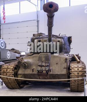 MM Park, Militärfahrzeugmuseum, La Wantzenau, Straßburg, Frankreich Stockfoto