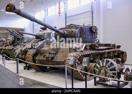 MM Park, Militärfahrzeugmuseum, La Wantzenau, Straßburg, Frankreich Stockfoto