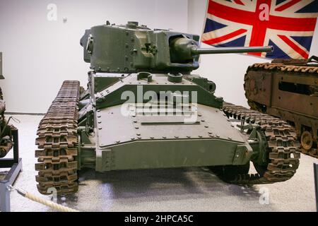 MM Park, Militärfahrzeugmuseum, La Wantzenau, Straßburg, Frankreich Stockfoto