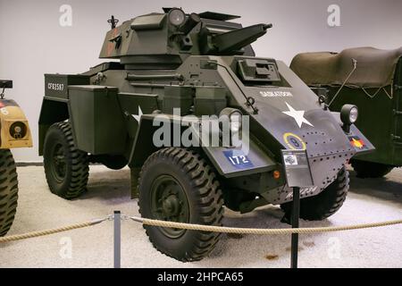 MM Park, Militärfahrzeugmuseum, La Wantzenau, Straßburg, Frankreich Stockfoto