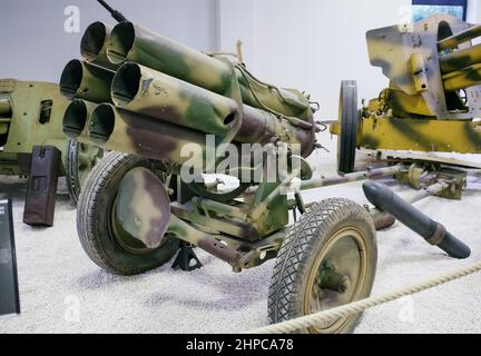 MM Park, Militärfahrzeugmuseum, La Wantzenau, Straßburg, Frankreich Stockfoto