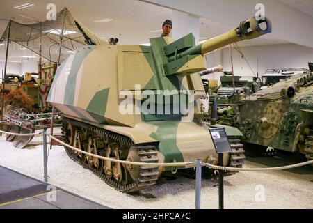 MM Park, Militärfahrzeugmuseum, La Wantzenau, Straßburg, Frankreich Stockfoto