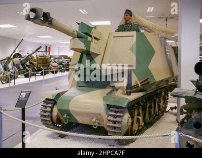 MM Park, Militärfahrzeugmuseum, La Wantzenau, Straßburg, Frankreich Stockfoto