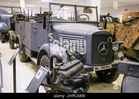 MM Park, Militärfahrzeugmuseum, La Wantzenau, Straßburg, Frankreich Stockfoto