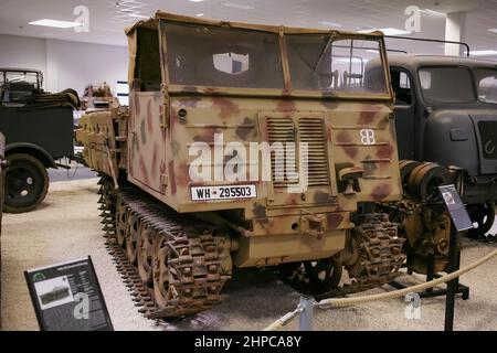 MM Park, Militärfahrzeugmuseum, La Wantzenau, Straßburg, Frankreich Stockfoto