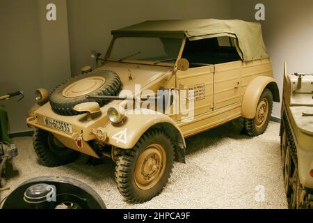 MM Park, Militärfahrzeugmuseum, La Wantzenau, Straßburg, Frankreich Stockfoto