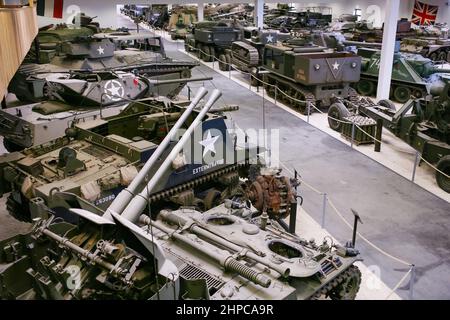 MM Park, Militärfahrzeugmuseum, La Wantzenau, Straßburg, Frankreich Stockfoto