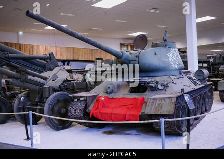 MM Park, Militärfahrzeugmuseum, La Wantzenau, Straßburg, Frankreich Stockfoto