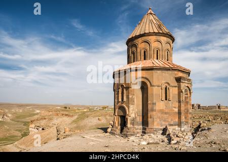 Kirche des heiligen Gregor von Abumarents, Ruinen von Ani, Kars, Ostanatolien, Türkei Stockfoto