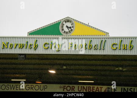 Norwich, Großbritannien. 20th. Februar 2022. Norwich, England, Februar 20th Carrow Road während des Arnold Clark Cup Spiels zwischen England und Spanien auf der Carrow Road in Norwich, England Sam Mallia/SPP Credit: SPP Sport Press Photo. /Alamy Live News Stockfoto