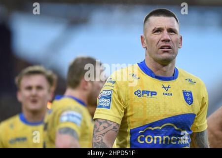 Huddersfield, England - 19. Februar 2022 -Shaun Kenny-Dowall (4) von Hull Kingston Rovers während der Rugby League Betfred Super League Runde 2 Huddersfield Giants vs Hull Kingston Rovers im John Smith's Stadium, Huddersfield, UK Dean Williams Stockfoto