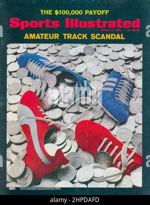 Vintage 10. März 1969 „Sports Illustrated“-Cover, USA Stockfoto