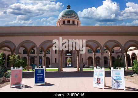 Das umgesetzte Pima County Courthouse Tucson - jetzt ein Juwel und Mineralmuseum und Heritage & Visitor Center Stockfoto