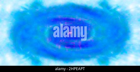 Ein abstraktes psychedelisches Burst-Shape-Hintergrundbild. Stockfoto