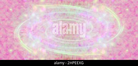 Ein abstraktes psychedelisches Burst-Shape-Hintergrundbild. Stockfoto