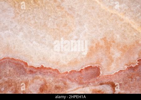 Natural Fantasy - Onyx Hintergrund, neue schöne Textur in ausgezeichneter warmer Farbe für Ihre neue Einrichtung. Stockfoto