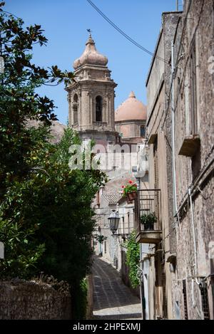 Europa, Italien, Sizilien, Erice, St. Julianische Kirche Stockfoto