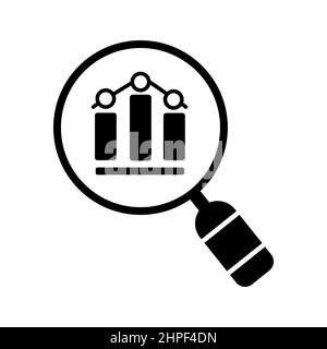 Abstraktes Vektor-Symbol auf der weißen, Illustration isoliert für Grafik-und Web-Design. Einfaches, flaches Symbol. Stock Vektor